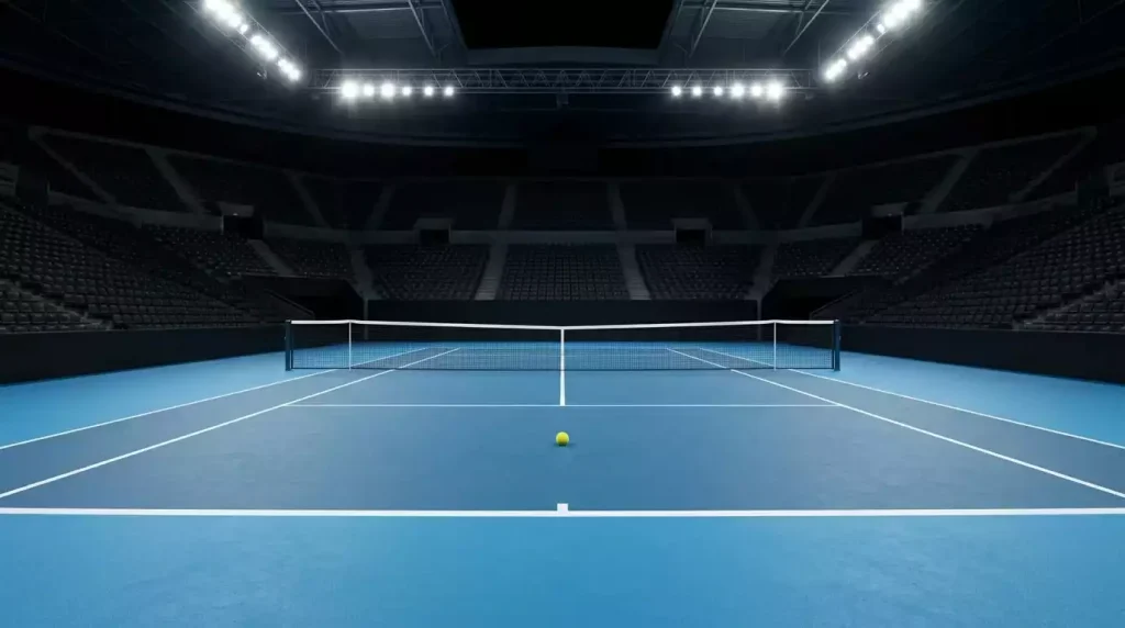 Inalpi Arena Turin mit Tennis-Court für ATP Finals Wetten