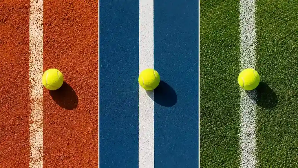 Belag-Vergleich für Tennis-Wetten: Sandplatz, Hartplatz und Rasenplatz im direkten Vergleich