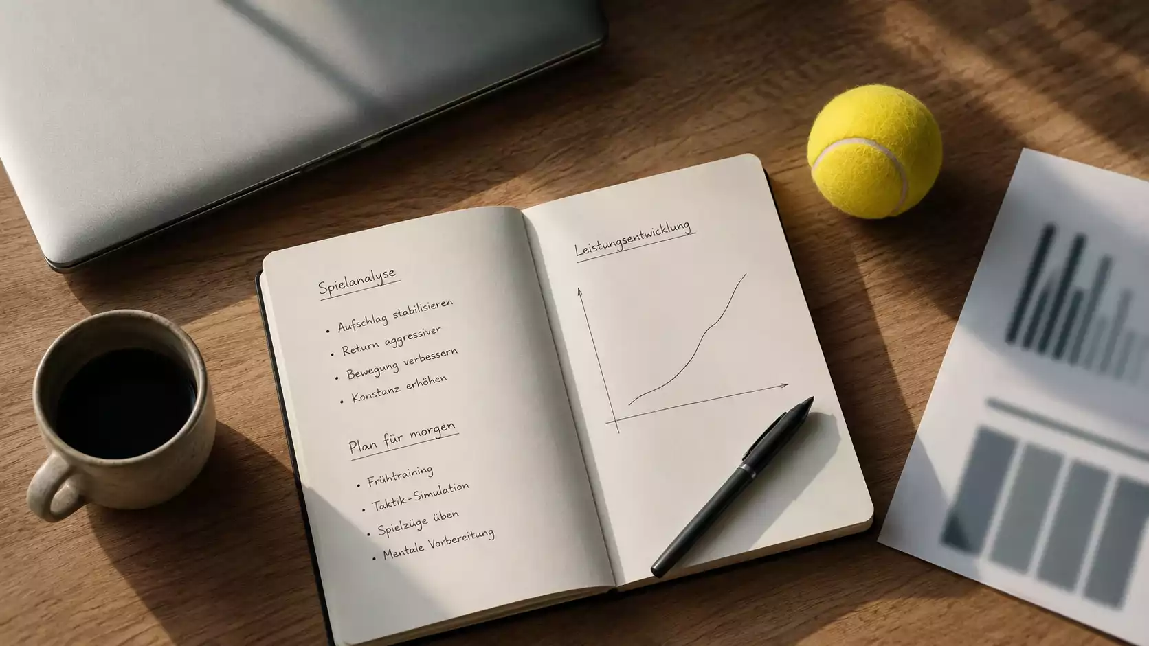 Tennis-Wett-Analyst prüft H2H-Statistik und Belag-Daten vor dem Tagesprogramm